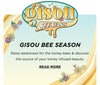 Gisou Bee Leaning banner